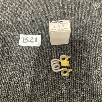 Furnas H43 Overload Relay Heater Element Coil
