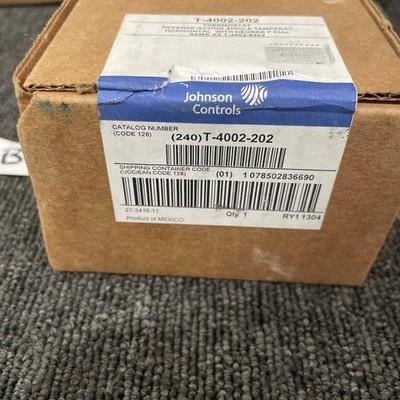 Johnson Controls T-4002-202 Pneumatic Thermostat, Reverse Acting