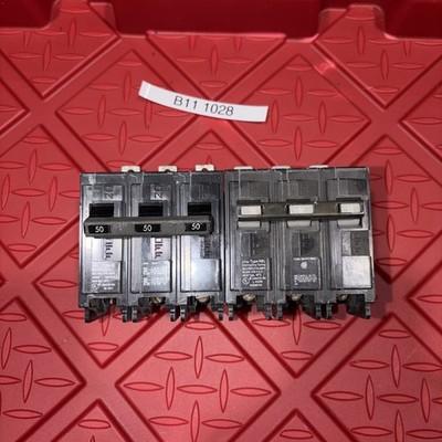 2 Lot – Siemens ITE B350 3 Pole 50 Amp Type BL Circuit Breaker
