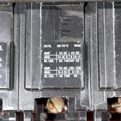 2 Lot – Siemens ITE B350 3 Pole 50 Amp Type BL Circuit Breaker