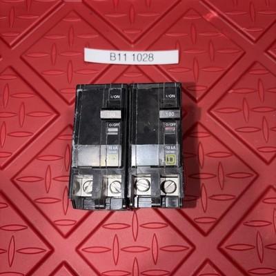 2 Lot – Square D QOB QOB2100 2 Pole 100 Amp 120/240 V Circuit Breaker AD-8753