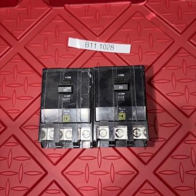 Square D QOB380 Bolt-On Circuit Breaker 3P 80A 240V (A)