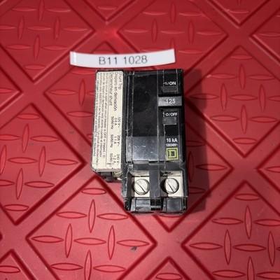 QOB2125021-U 125amp Square D 2 pole Circuit Breaker w/ Shunt Trip – 125A