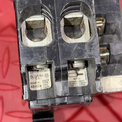 QOB2125021-U 125amp Square D 2 pole Circuit Breaker w/ Shunt Trip – 125A