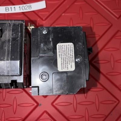 3 Lot -SQUARE D QOB QOB330 3 POLE 10KA 30 AMP CIRCUIT BREAKER YELLOW BOLT ON B#