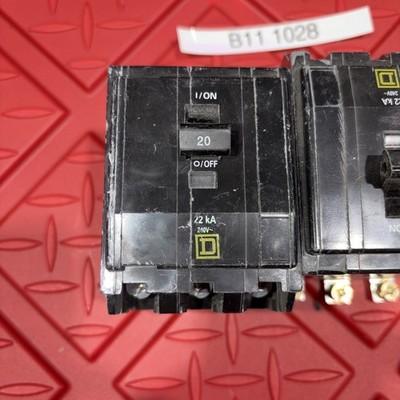 Square D QOB320VH 20 A Circuit Breaker