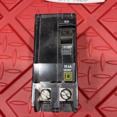 Square D QO280 Circuit Breaker 80 Amps 120/240V