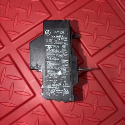 GE General Electric RT12UThermal Overload Relay 21-26 A + CR454AB3AAUA1L(BIN3.5)