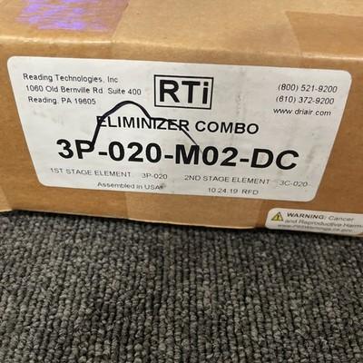 RTI 3P-020-M02-DC, Eliminizer Combo Filter/Dryer, 1/4″ NPT, 20 SCFM, 200 PSIG