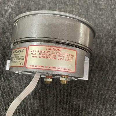 Dwyer Photohelic Series A3000 Pressure Gauge/Switch 120V AC, 10A, 25 PSIG Type 2