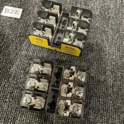 (2) Buss Fuseholder BC6033S 30A 600V 3P