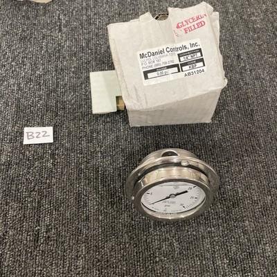 Mcdaniel Controls AB31204 Liquid Filled Pressure Gauge 0-30 PSI 1/4″