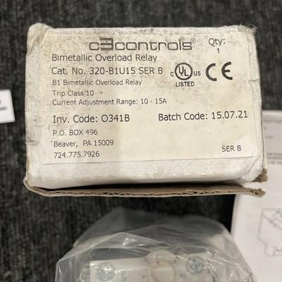 C3 CONTROLS 320-B1U15 / 320B1U15 (NEW IN BOX)