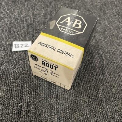 ALLEN BRADLEY 800T-Q24R SER T RED PILOT LIGHT UNIT