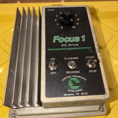 PREOWNED- CONTROL TECHNIQUES Focus 1 DC Drive 1/4-1HP, 1/2-2HP 2400-8000 Rev C