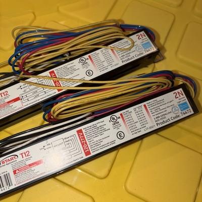 2 Lot – GE ULTRA START T12 GE240PS-MV-N Ballast NEW USA