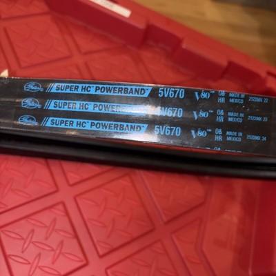 Gates Super HC V-Belt 5/8 Inch x 67 Inch – 5V670