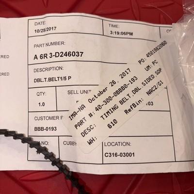 2 Lot – STOCK DRIVE PRODUCTS A 6R 3-D246037/ A6R 3D246037 (NEW NO BOX) Timing