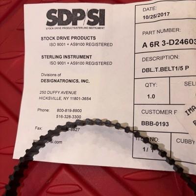2 Lot – STOCK DRIVE PRODUCTS A 6R 3-D246037/ A6R 3D246037 (NEW NO BOX) Timing
