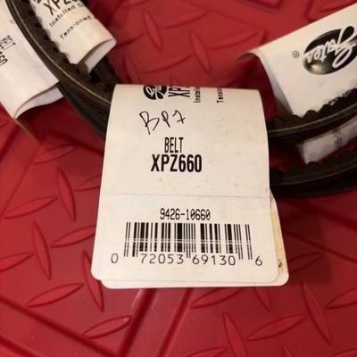 4 Lot – GATES XPZ660 Belt. ( NEW NO BOX)