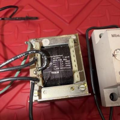 AEG MBS 25 MANUAL MOTOR STARTER With Spartansformator