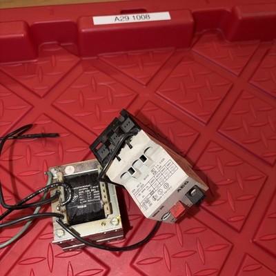 AEG MBS 25 MANUAL MOTOR STARTER With Spartansformator