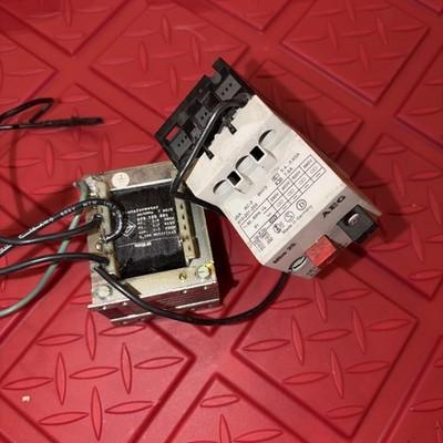 AEG MBS 25 MANUAL MOTOR STARTER With Spartansformator