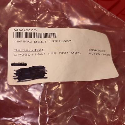 17 – 130XL 130XL037 PU Closed Loop Timing Belt 65-Teeth 10mm-Wide 5.08mm-Pitch