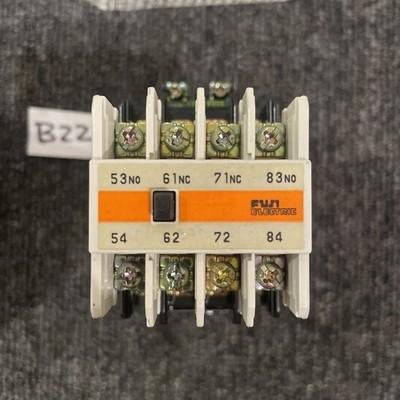 FUJI ELECTRIC 4SH440 MAGNETIC CONTACTOR/RELAY 120VAC COIL + SZ-A22 Attached
