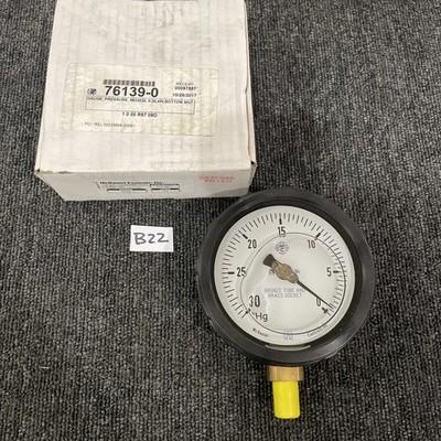 Mcdaniel Controls 76139-0 Pressure Gauge 0-30 “HG 1/4″ NPT 9833035 70619 4”