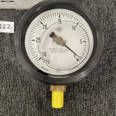 Mcdaniel Controls 76139-0 Pressure Gauge 0-30 “HG 1/4″ NPT 9833035 70619 4”