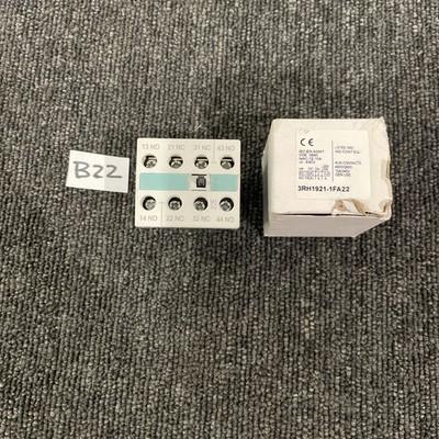 3RH1921-1FA22 Auxiliary Contact 4p front mount auxiliary contactor block 2NO/2NC