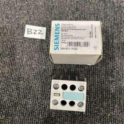 SIEMENS 3RH1911-1FA20 AUXILIARY CONTACT