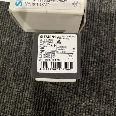 SIEMENS 3RH1911-1FA20 AUXILIARY CONTACT