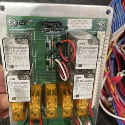 ROCKWELL AUTOMATION ACI99M00037 REV 2024 DRIVE BYPASS CONTROL PANEL + Wiring