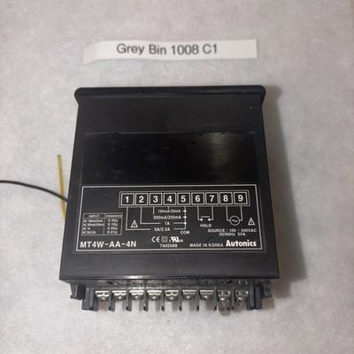 Used One Autonics MT4W-AA-4N Panel Meter MT4WAA4N Free Shipping USA