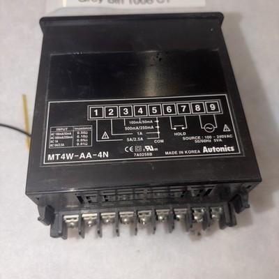 Used One Autonics MT4W-AA-4N Panel Meter MT4WAA4N Free Shipping USA