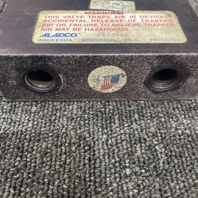 Aladco 623801 Pneumatic Dual Check Valve Cat No.