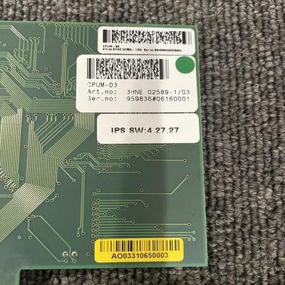 3HNE 02589-1/03 ABB Robot control Board CPUM-03