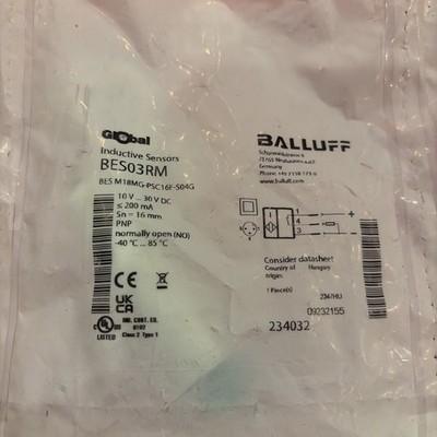 Balluff inductive sensor, BES M18MG-PSC16F-S04G, BES03RM, NOS, KP-1024