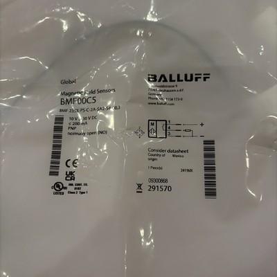 2 Lot – Balluff, BMF00C5, Magnetic Sensor, BMF235K-PS-C-2A-SA2-S4-00,3, NOS