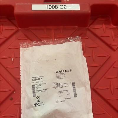 BALLUFF BES01C7 PROXIMITY SENSOR, 10-30 VDC, 4MM RANGE, NEW IN PACKAGE
