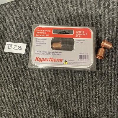(7) Hypertherm 220816 Plasma cutting machine 85A nozzle