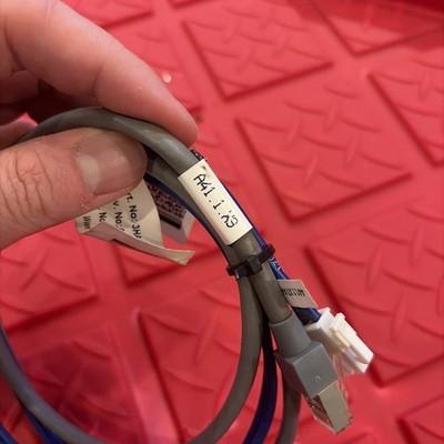 2 Lot – 18 In ABB robot signal encoder cable 3HAC 032595-001