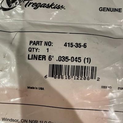 Tregaskiss 415-35-6 Quick Load Liner 6ft