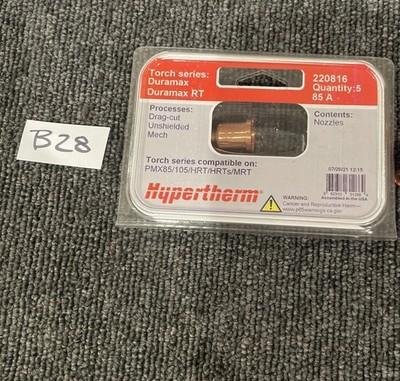 (5) Hypertherm 220816 Plasma cutting machine 85A nozzle