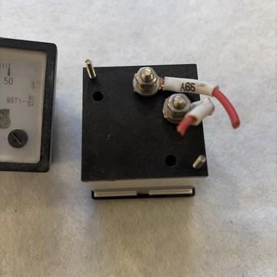 99T1-50/5A Analogue Panel Amper Meter AC 0-50A Ammeter Gauge 2 Lot