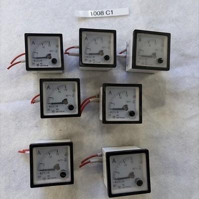99T1-15/5A Analogue Panel Amper Meter AC 0-15A Ammeter Gauge 7 Lot