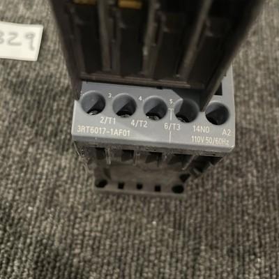 SIEMENS 3RT6017-1AF01 Contactor + 3RH6911-1ha11 Attached