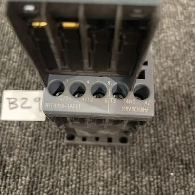 SIEMENS 3RT6018-1AF01 Contactor + 3RH6911-1ha11 Attached